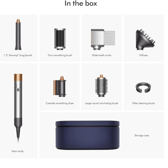 USED ONCE! Dyson Airwrap™ Multi-Styler Complete Diffuse for Curly to Coily Hair - Picture 2 of 9